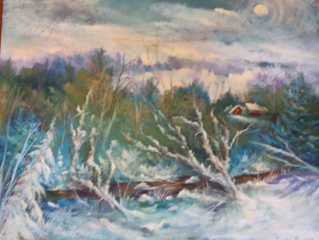 Spring in New England by artist Marcia Wise